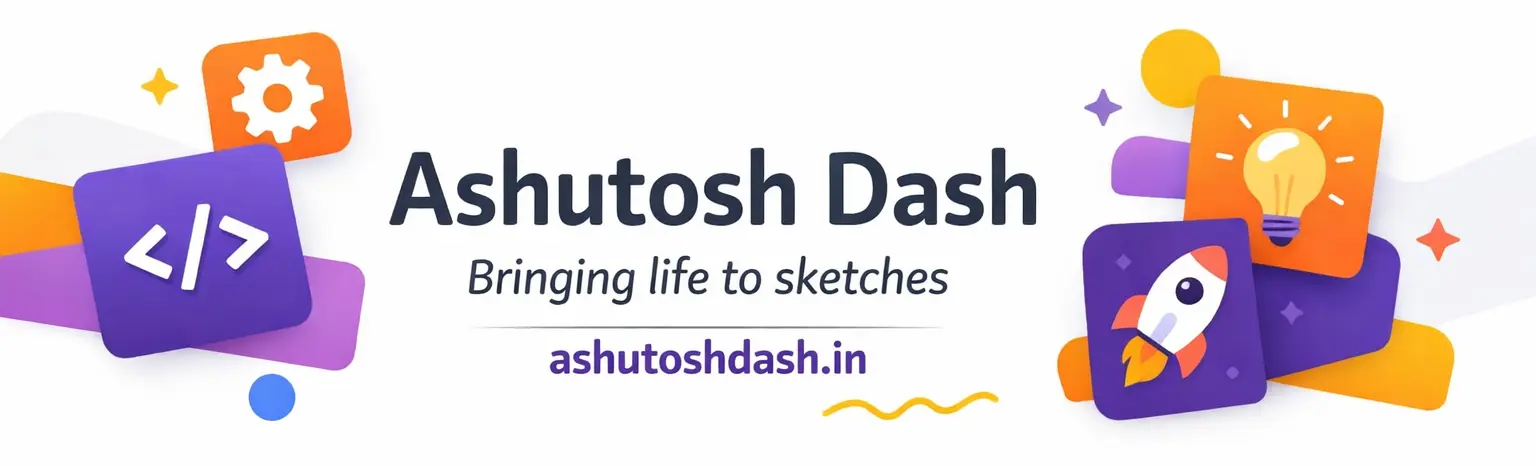 Ashutosh Dash - Frontend Developer | React & Next.js